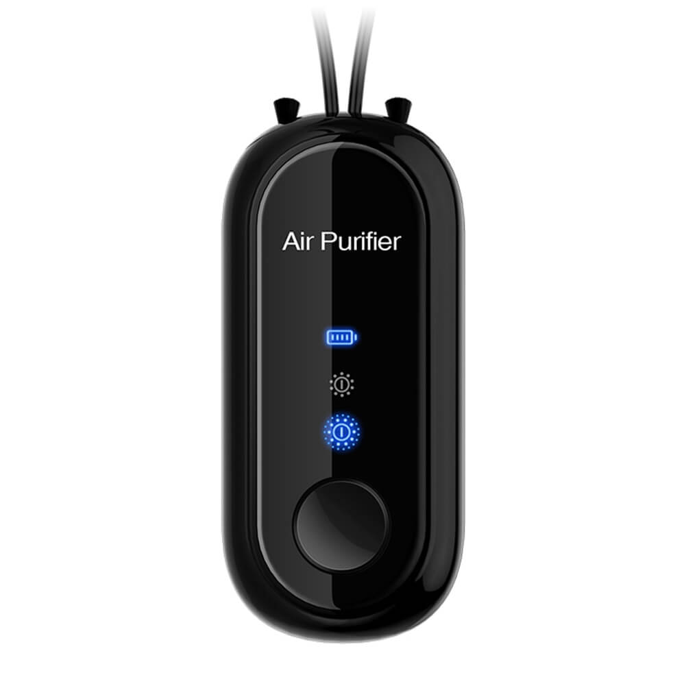 Wearable Mini Air Purifier Necklace with USB Charging