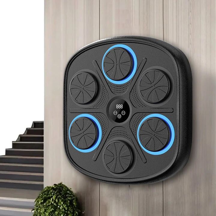 Harwelton™ Wall-Mounted Music Boxing Machine with 6 LED Pads
