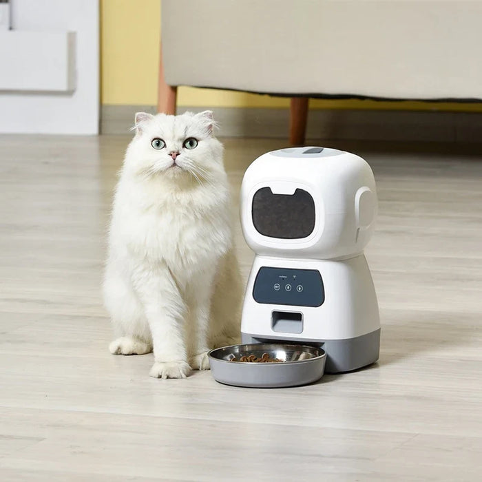 Harwelton™ Smart Automatic Pet Feeder with Voice Recording for Cats & Dogs