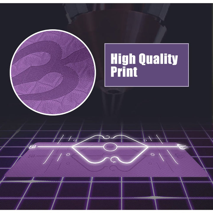 Harwelton™ Non-Slip 6mm TPE Yoga Mat with Body Alignment Lines