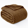 Harwelton™ Chunky Knit Weighted Blanket in Breathable Cooling Microfibre