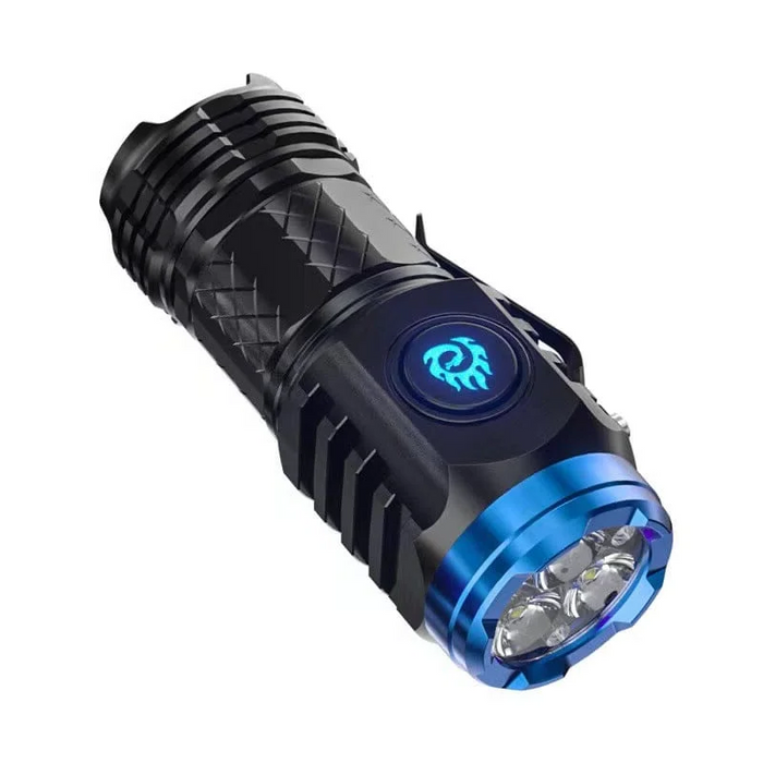Harwelton™ Mini Triple LED Torch with Five Light Modes and SOS