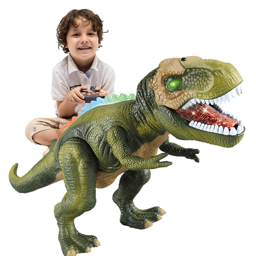 Remote Control T-Rex That Walks, Roars and Lights Up