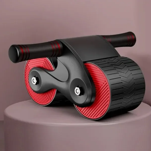 Harwelton™ Ab Roller with Double-Spring Rebound and Built-In Phone Stand