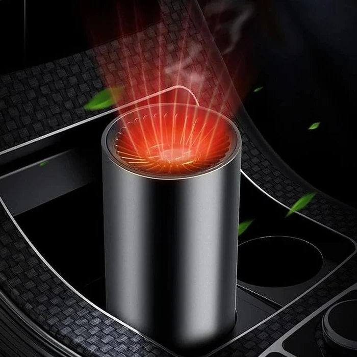 Harwelton™ 12V Cup Holder Car Heater with Rotating Plug