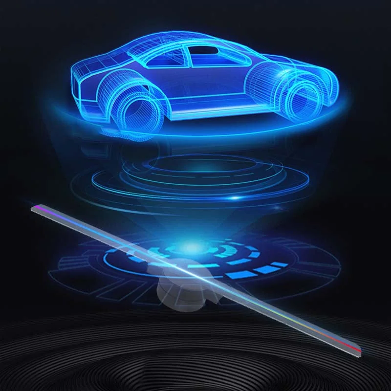 Harwelton™ 3D Hologram LED Fan Display with Adjustable Brightness