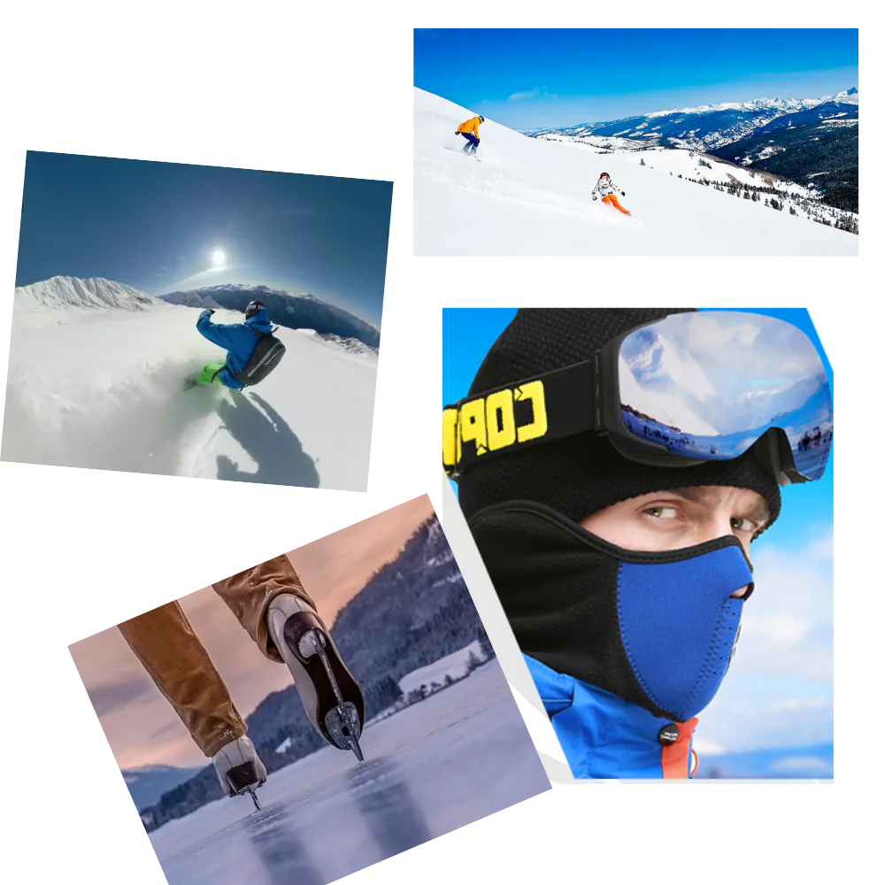 Harwelton™ Magnetic Ski Goggles with Two Polarised Interchangeable Lenses
