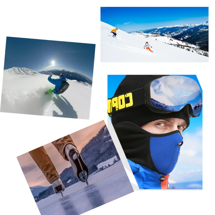 Harwelton™ Magnetic Ski Goggles with Two Polarised Interchangeable Lenses