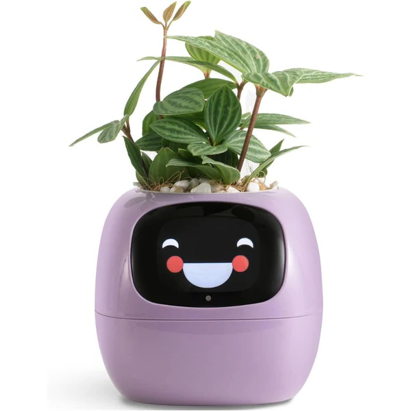 Smart Plant Pot with Self-Watering and Soil Monitoring