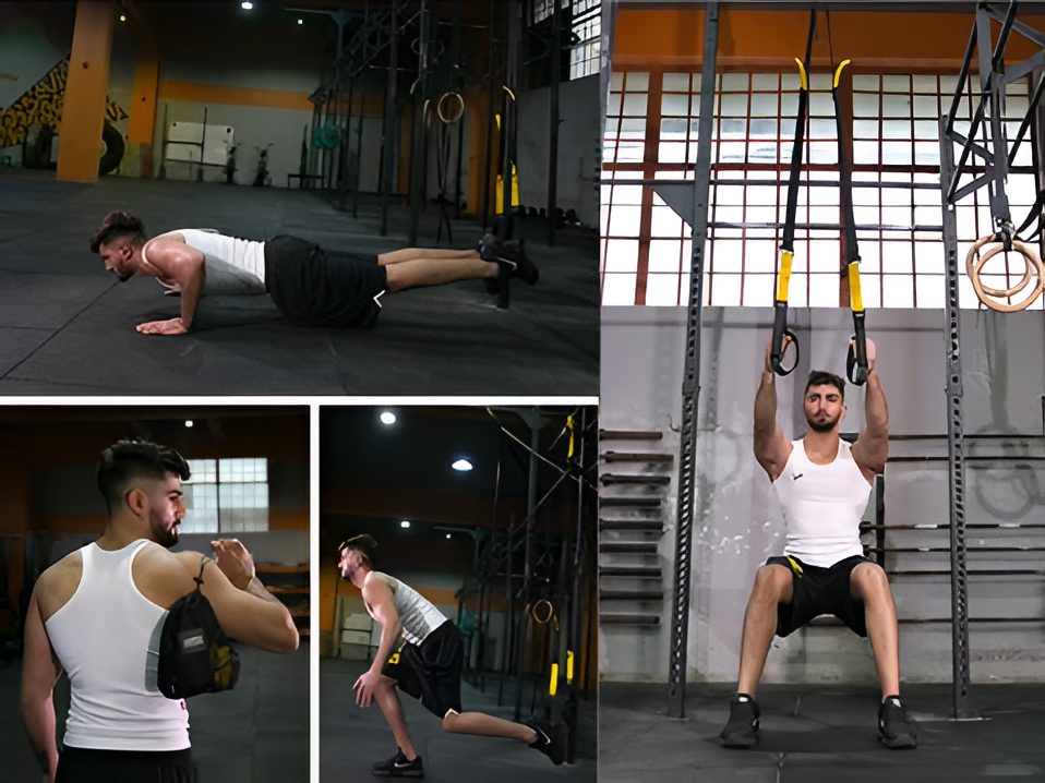 Harwelton™ Suspension Trainer Straps for Full-Body Bodyweight Workouts