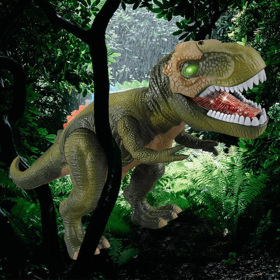 Remote Control T-Rex That Walks, Roars and Lights Up
