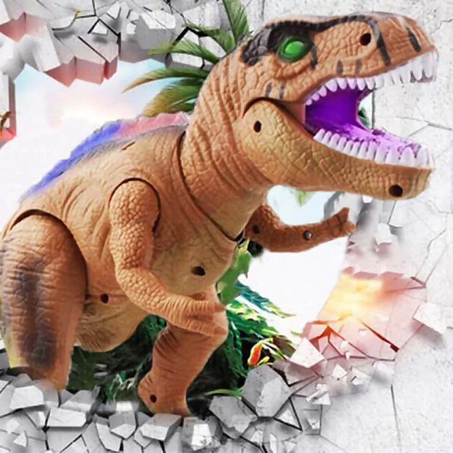 Remote Control T-Rex That Walks, Roars and Lights Up