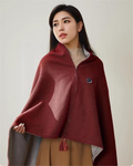 Harwelton™ USB Heated Shawl Wrap with 3 Heat Settings, Warm in 15s