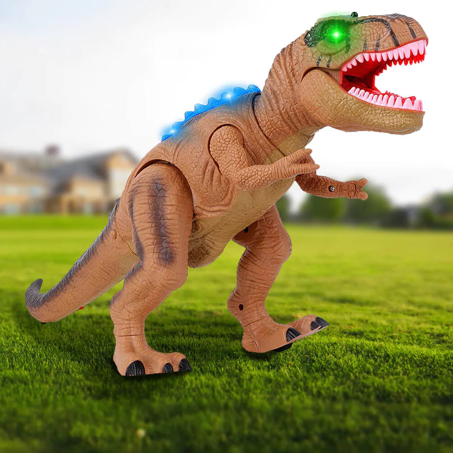 Remote Control T-Rex That Walks, Roars and Lights Up