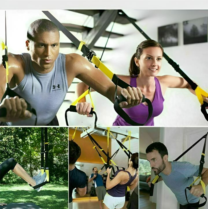 Harwelton™ Suspension Trainer Straps for Full-Body Bodyweight Workouts
