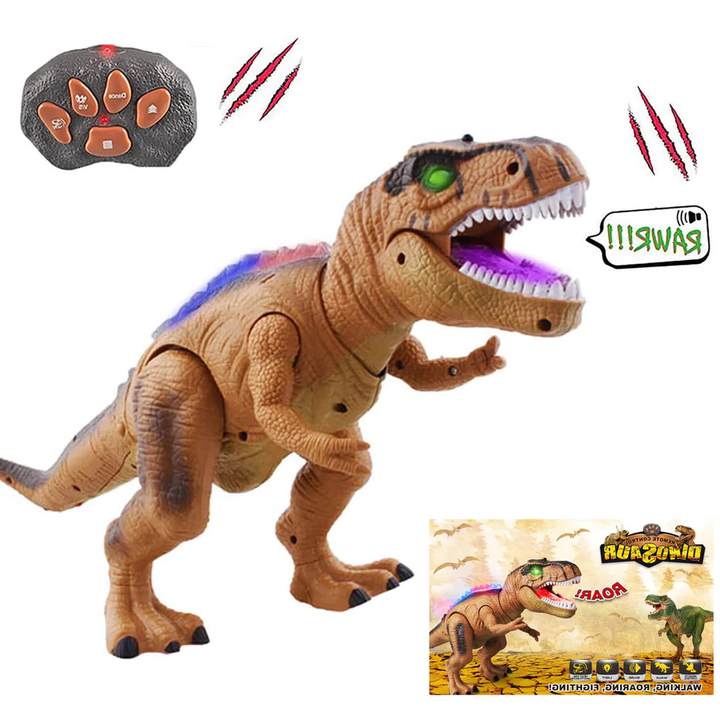 Remote Control T-Rex That Walks, Roars and Lights Up