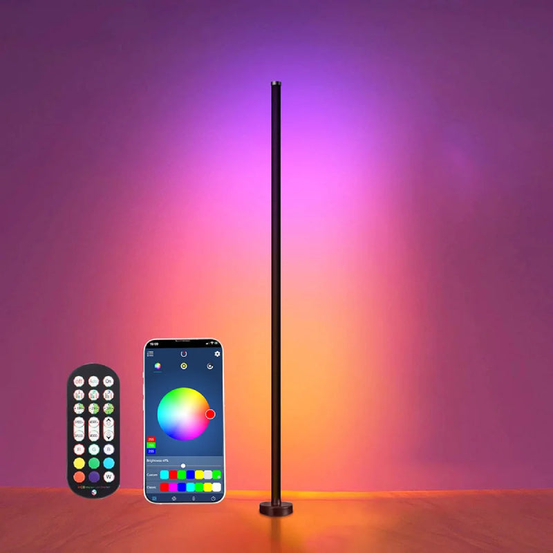 Smart RGB Floor Lamp with Music Sync and App Control