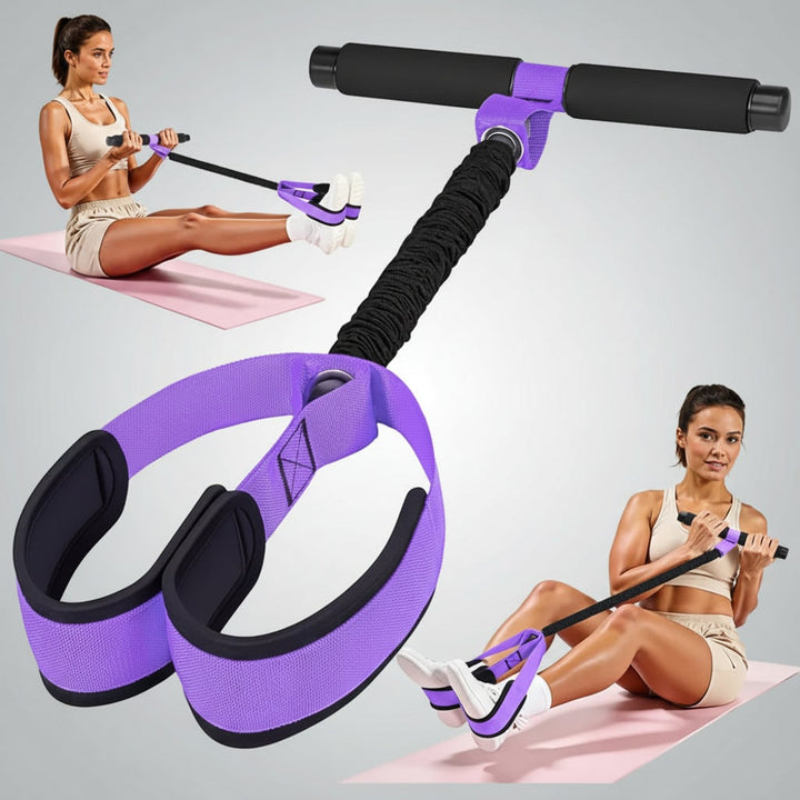Harwelton™ Pedal Resistance Band with Foam Handlebar for Core Workouts