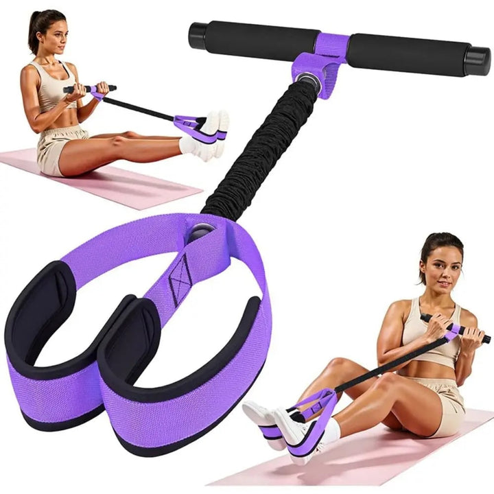 Harwelton™ Pedal Resistance Band with Foam Handlebar for Core Workouts