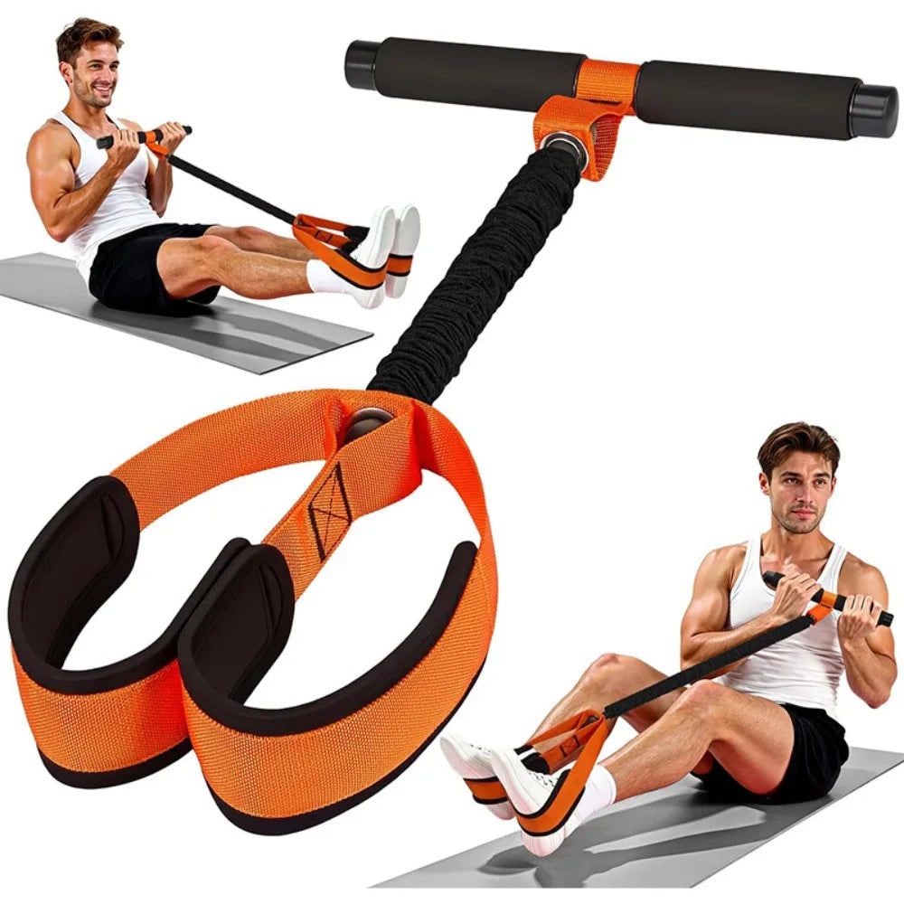 Harwelton™ Pedal Resistance Band with Foam Handlebar for Core Workouts