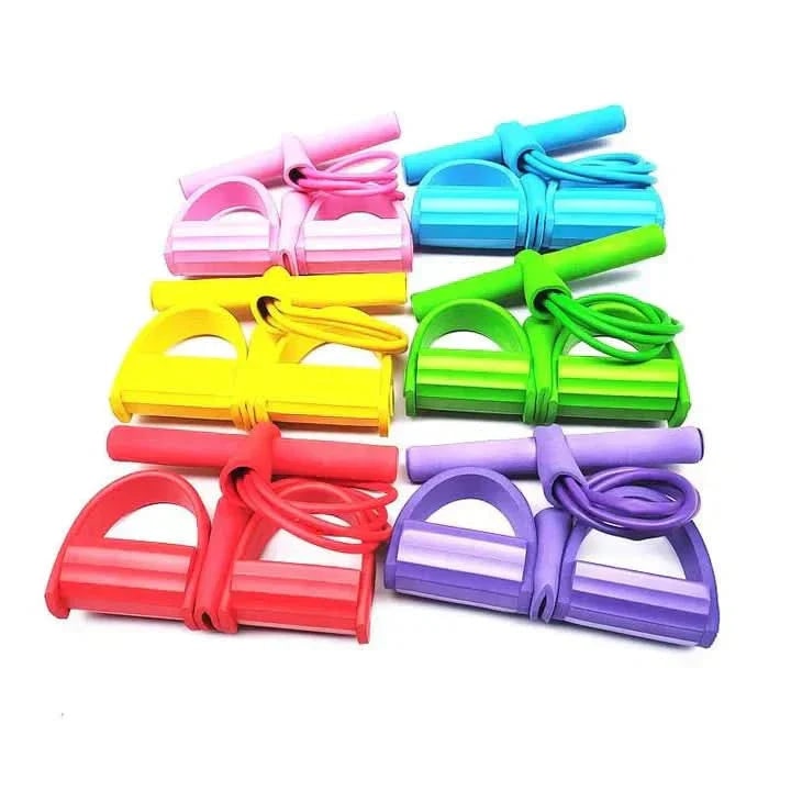 Harwelton™ Portable Pedal Resistance Band with Non-Slip Foam Handles