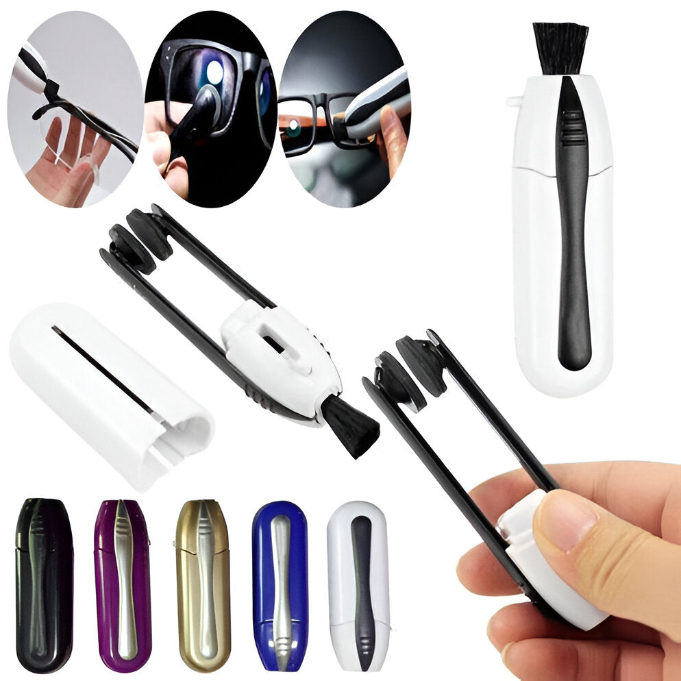 Pocket Glasses Cleaner – Dry Cleaning Without Liquids or Cloths