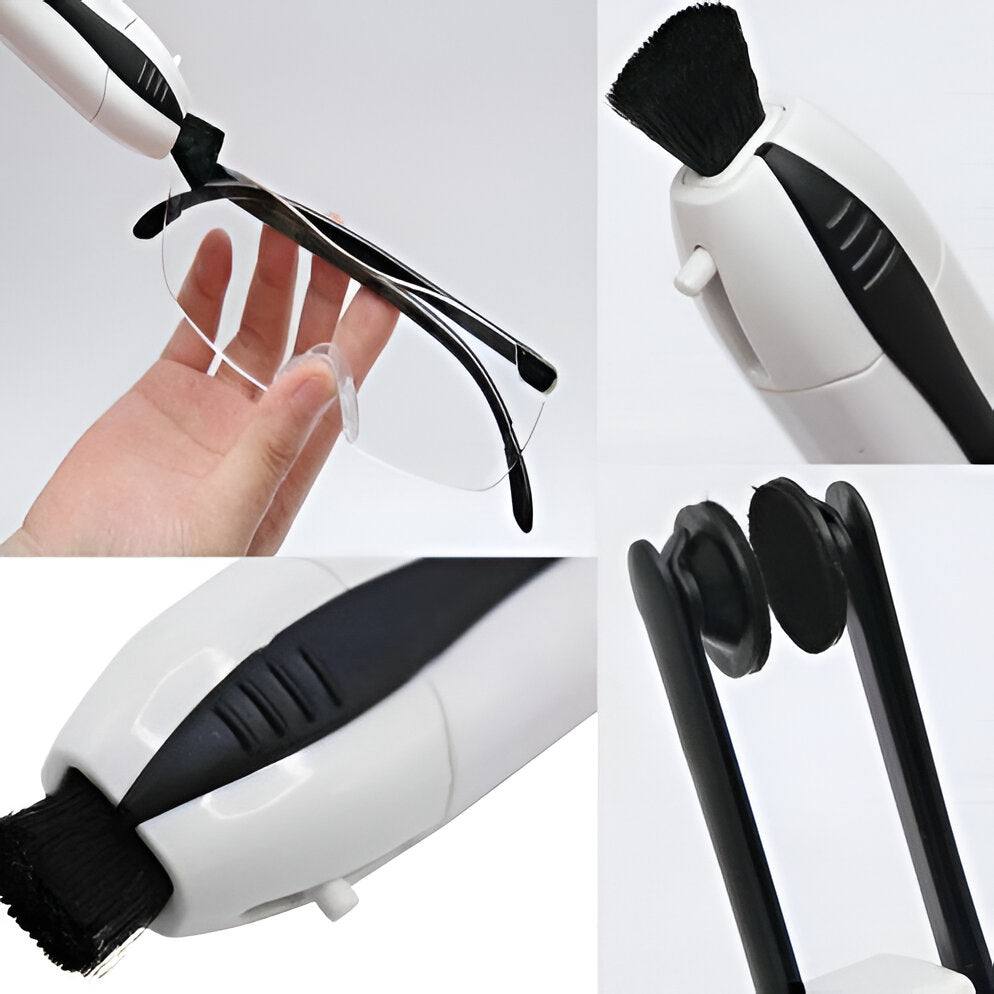 Pocket Glasses Cleaner – Dry Cleaning Without Liquids or Cloths