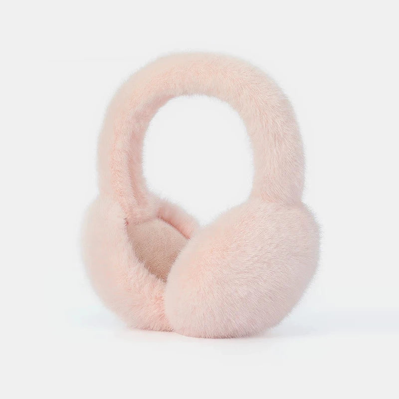 Luxury Plush Earmuffs – Soft Foldable Winter Ear Warmers