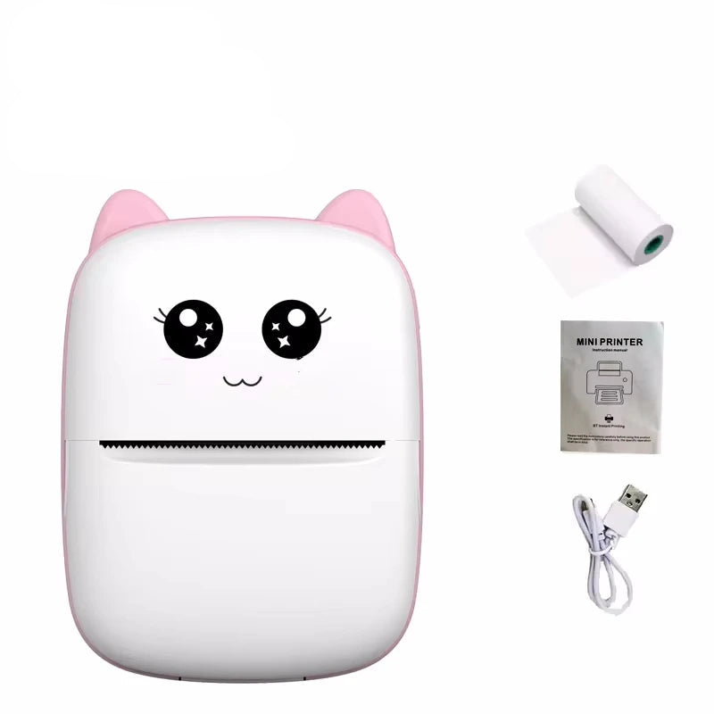 Mini Wireless Thermal Label Printer – No Ink Needed