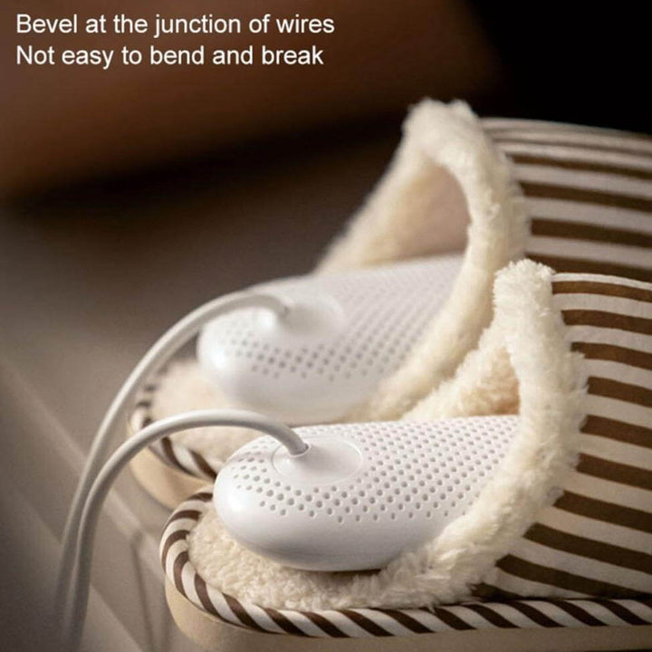 360° Electric Shoe Dryer with Steady 60°C Heat and Timer