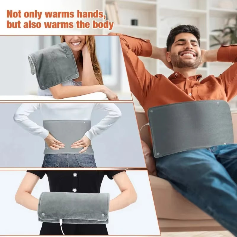 Harwelton™ Microplush USB Heated Pad, Fast to Warm &amp; Machine Washable
