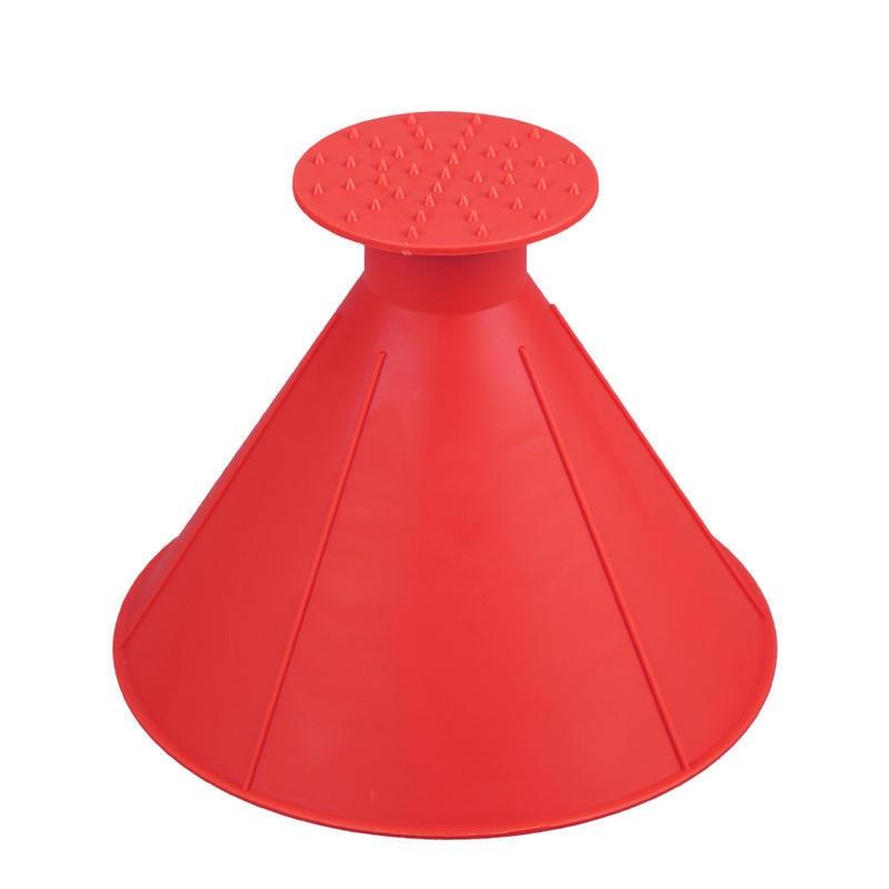 Round Cone Ice Scraper for Fast, Scratch-Free Windscreen Clearing