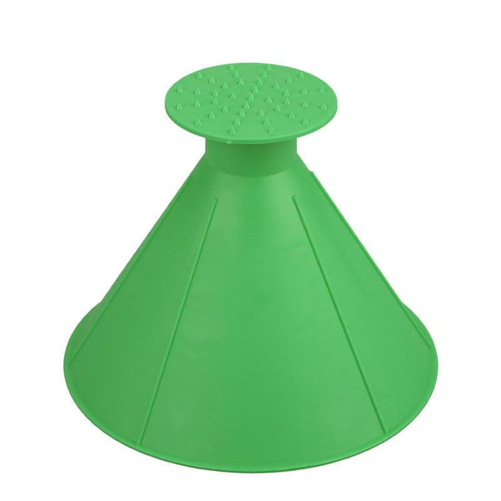 Round Cone Ice Scraper for Fast, Scratch-Free Windscreen Clearing