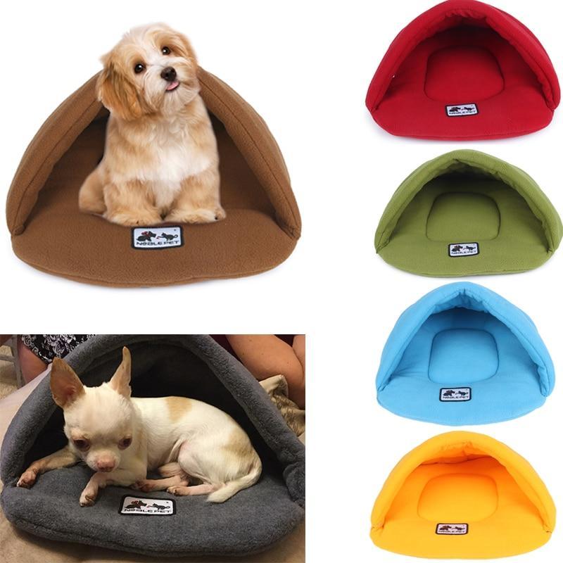 Soft Polar Fleece Dog Bed for Warm, Cosy Winter Nights