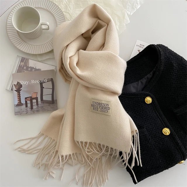 100% Wool Scarf for Men and Women – Super Soft and Warm