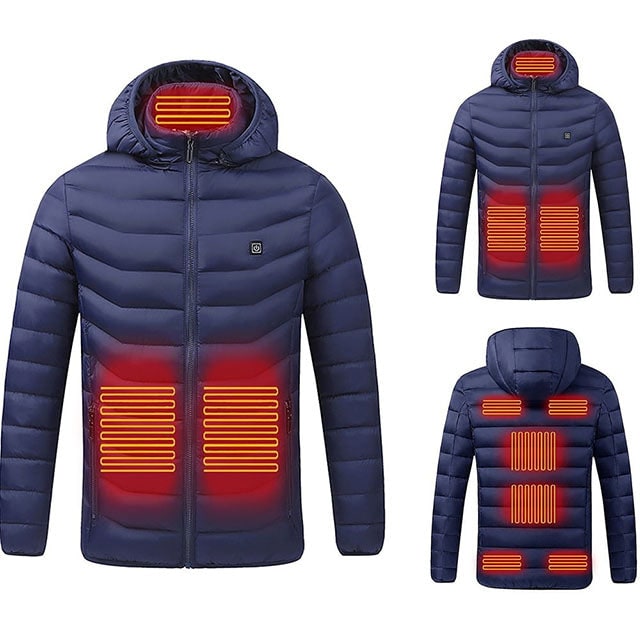 Harwelton™ Quilted Heated Puffer Coat with 9 Warming Zones