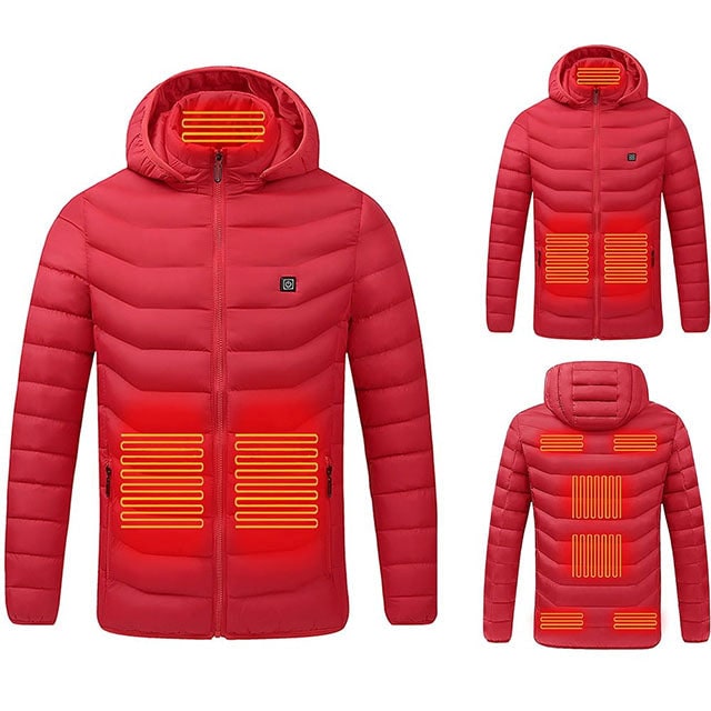 Harwelton™ Quilted Heated Puffer Coat with 9 Warming Zones