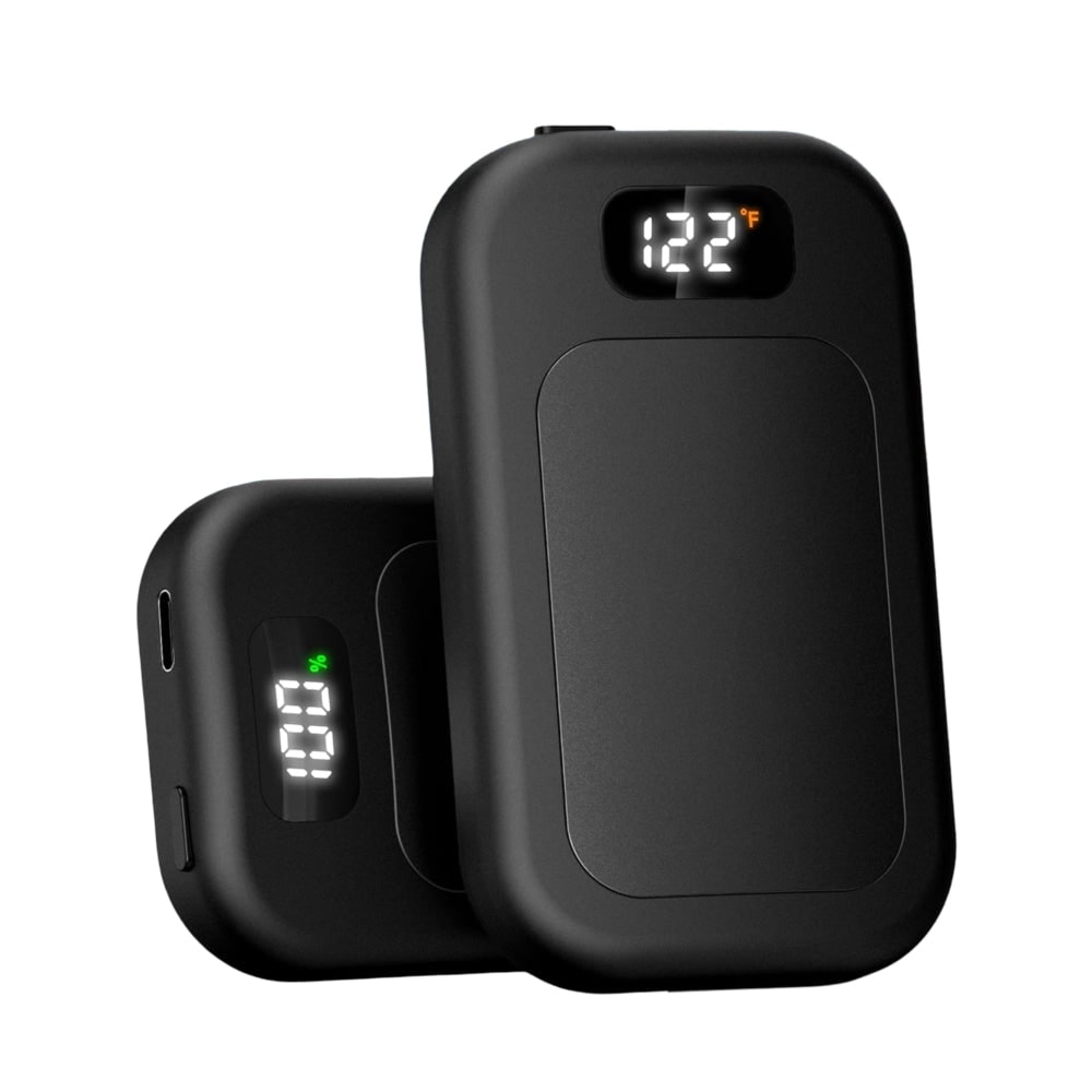 Harwelton™ Electric Hand Warmer with LED Display and 3 Heat Levels