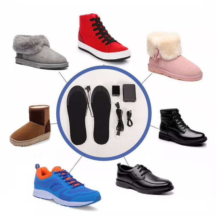 Harwelton™ USB Heated Insoles for Warm Feet in Any Shoe