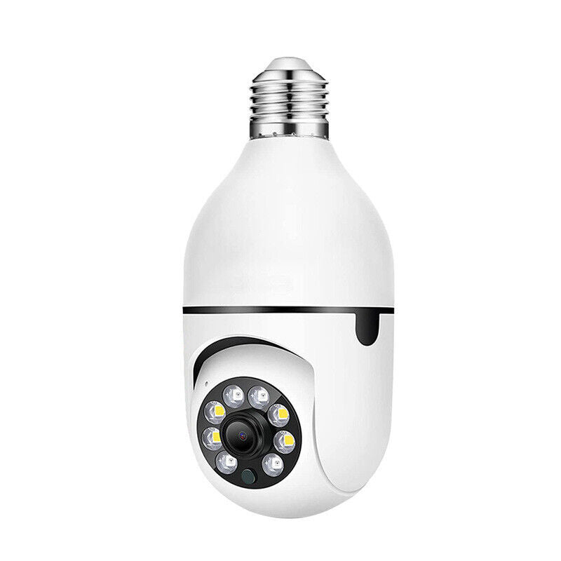 Harwelton™ Wi-Fi Light Bulb Security Camera with Night Vision