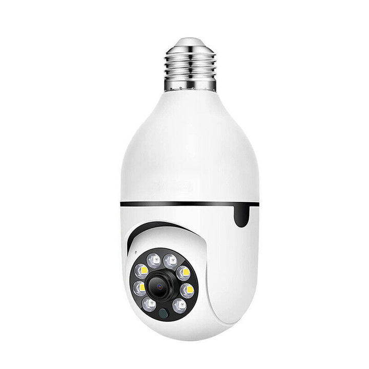 Harwelton™ Wi-Fi Light Bulb Security Camera with Night Vision