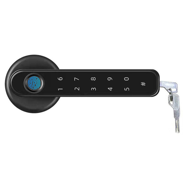 Harwelton™ Smart Fingerprint Door Lock with App Control and Key Backup