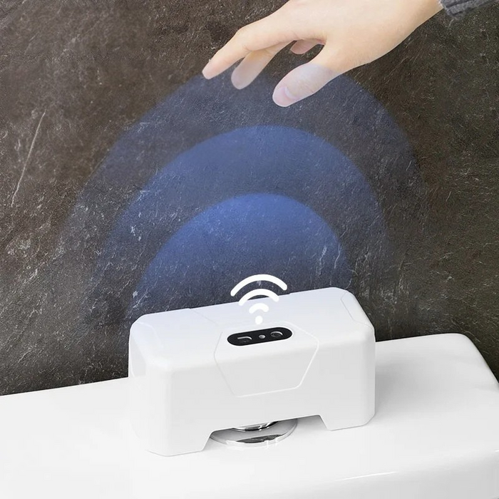 Harwelton™ Touchless Infrared Toilet Flusher with Rechargeable Battery