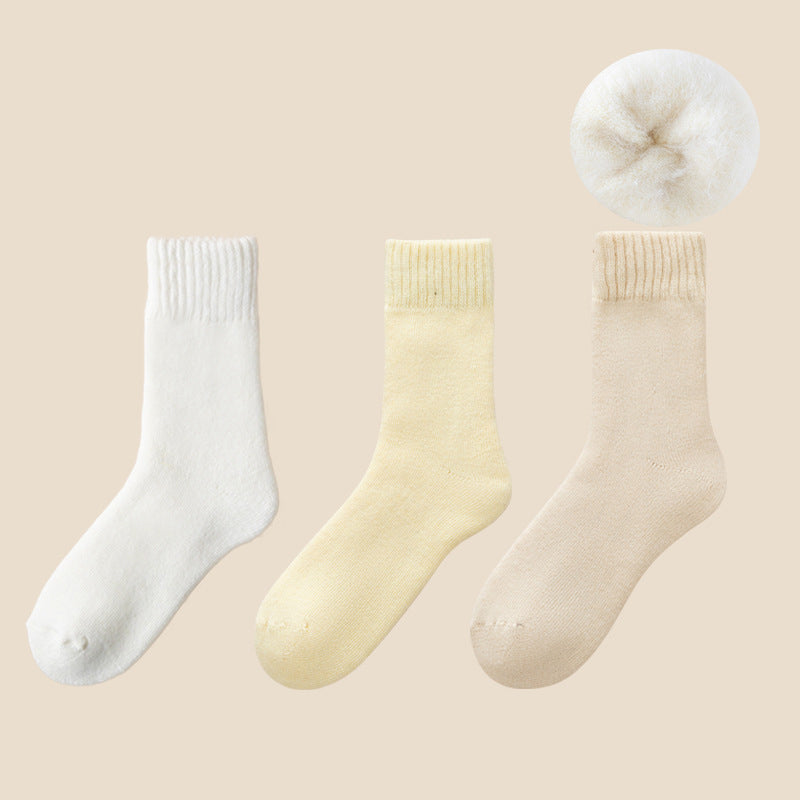 Harwelton™ Thermal Fleece-Lined Socks Set of 3 Pairs for Cold Days
