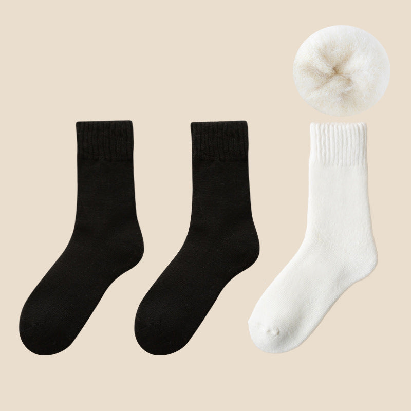 Harwelton™ Thermal Fleece-Lined Socks Set of 3 Pairs for Cold Days