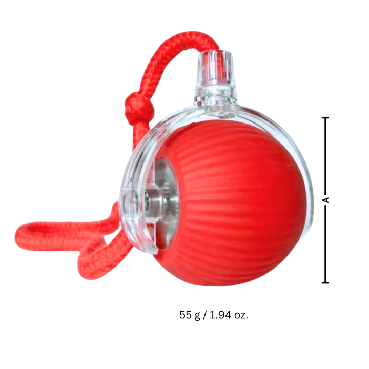 Self-Moving Cat Ball for Active Indoor Play and Exercise