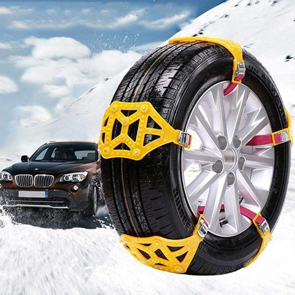 Harwelton™ Universal Rubber Snow Chains for Cars, SUVs and Vans