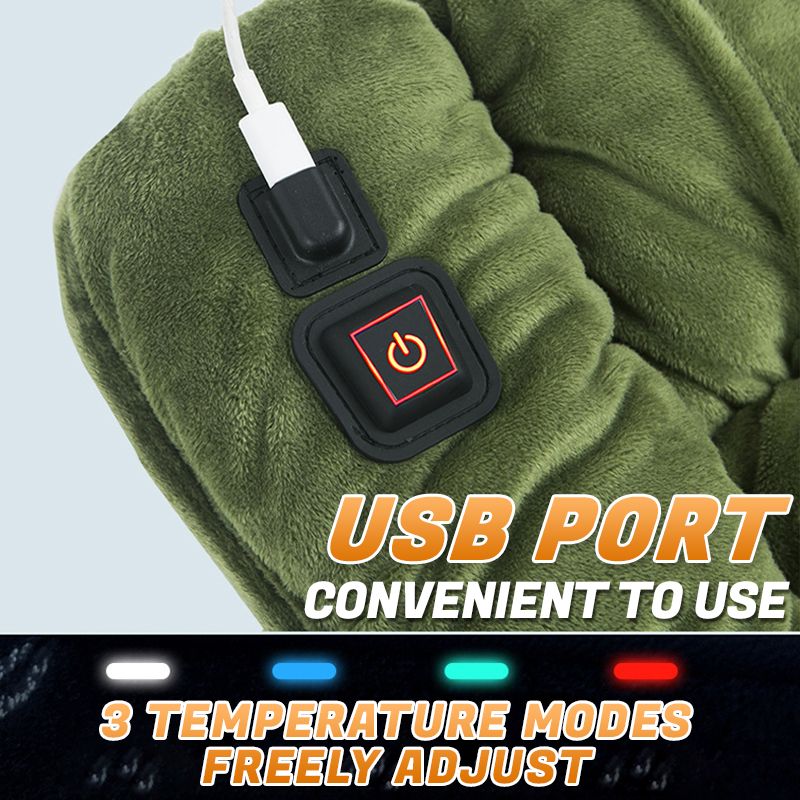 Harwelton™ USB Heated Seat Cushion That Warms Up in 5 Seconds