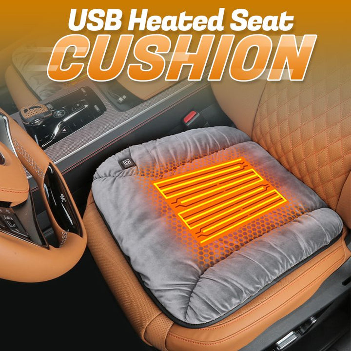 Harwelton™ USB Heated Seat Cushion That Warms Up in 5 Seconds