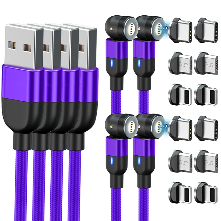 Harwelton™ 3-in-1 Magnetic Charging Cable for iPhone, Android and USB-C